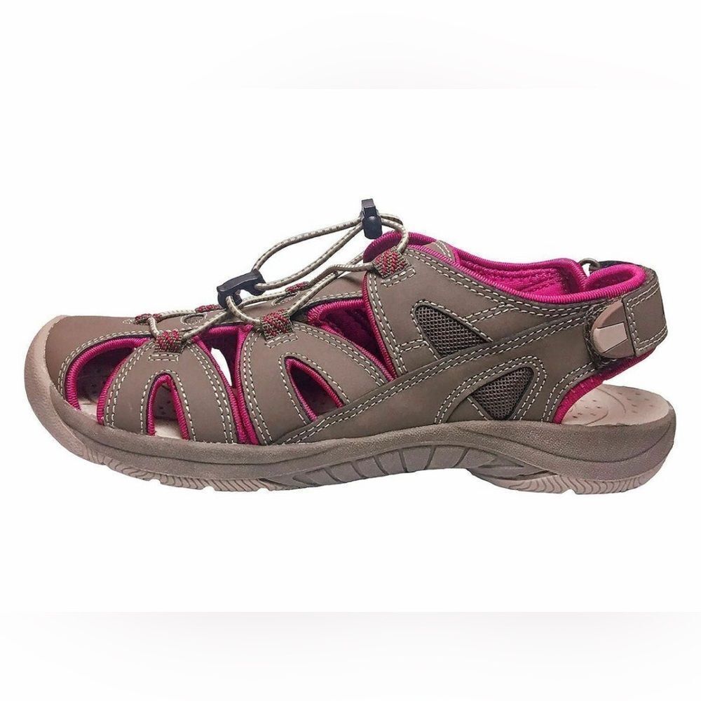Eddie Bauer Hiking Sandals Sz 10  & Mayim Hydration Retractable Bottle 200/500ml